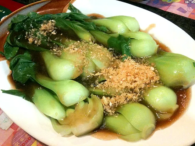 Shanghai Pak Choi in Oyster Sauce|sasi-sOmさん