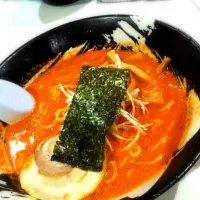 Snapdishの料理写真:坦々ラーメン|kaoriさん