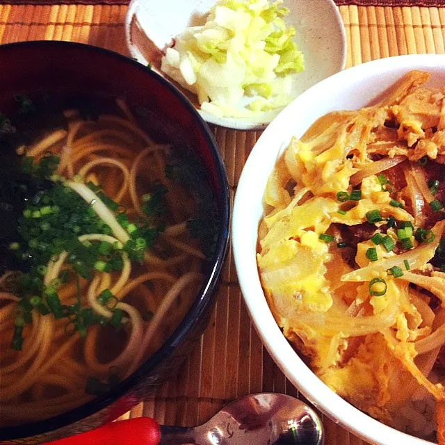 Snapdishの料理写真:カツ丼セット|めいちゃんさん