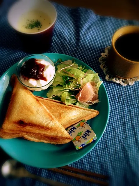 Snapdishの料理写真:朝ごはん|lattemikoさん