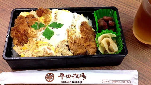 Snapdishの料理写真:平田牧場のカツ丼|Mabo Nagaiさん