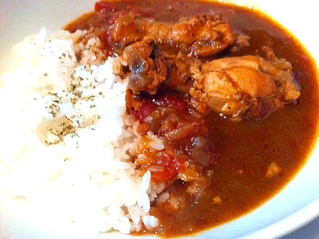 圧力鍋でトマトチキンカレー|ringさん