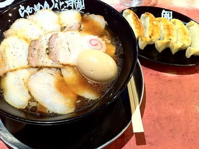 チャーシュー麺＆餃子|みぃさん