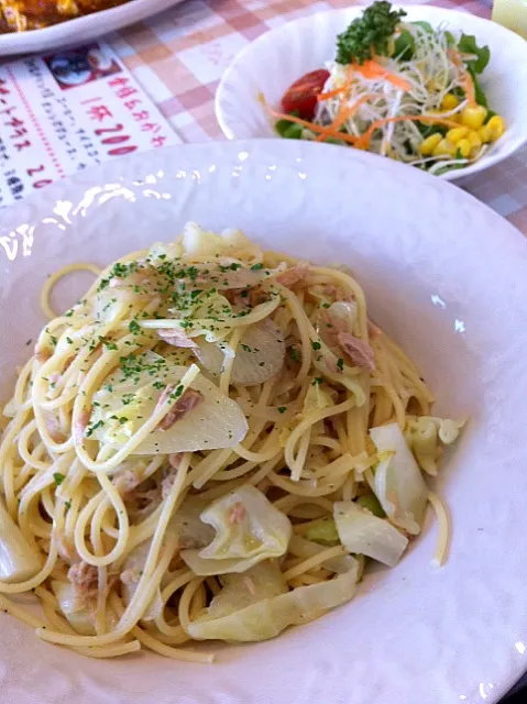 Snapdishの料理写真:キャベツとツナパスタ|広瀬正直さん