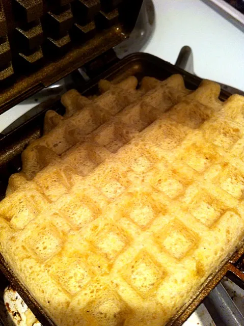 waffles with brown rice|kayoさん