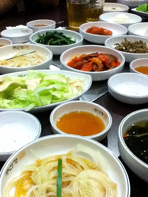 buffet of side dishes|myleneさん