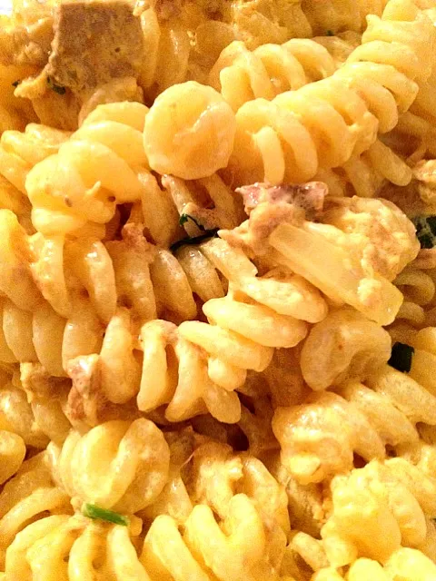 Snapdishの料理写真:Fusilli Tonno e Zafferano!!!|Alessioさん