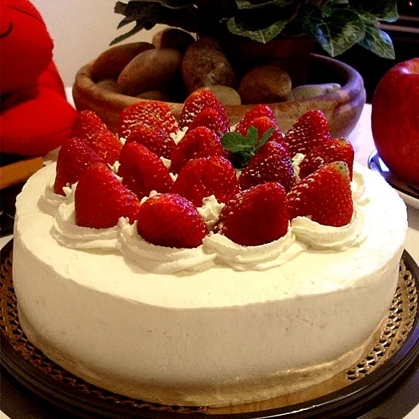 Homemade Strawberry Cake  クリスマスいちごショートケーキ|Keiさん