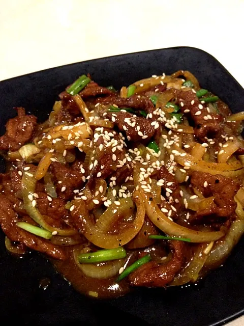 black pepper beef|fan joonさん