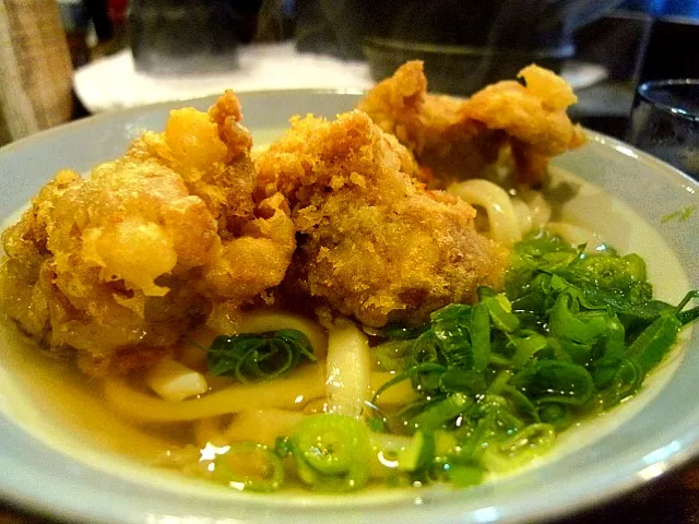 鶏天うどん|マハロ菊池さん