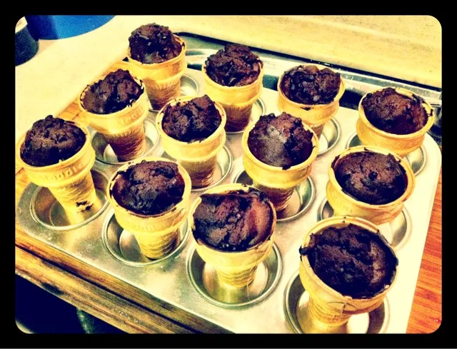 Ice cream cone cupcakes|phyllisさん