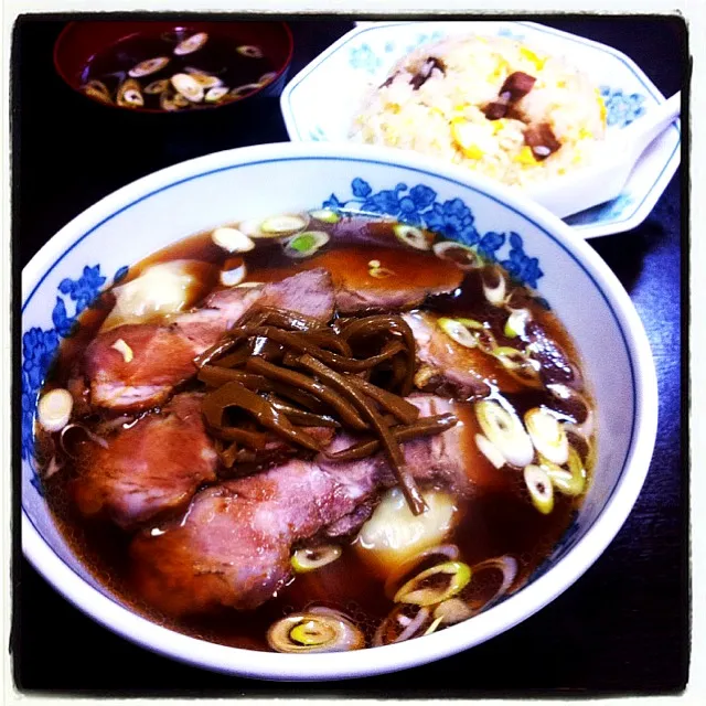 チャーシューワンタン麺＆炒飯の最強コンビ|IKUO FURUSAWAさん