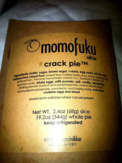 crack pie momofuku|Carmela Solon P.さん