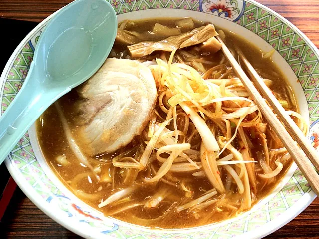 Snapdishの料理写真:辛ネギ味噌ラーメン|charさん