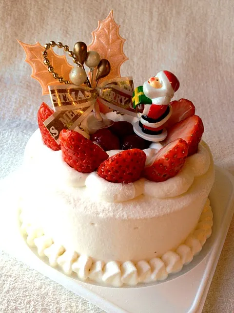 Snapdishの料理写真:ミニXmasケーキ|suzuさん