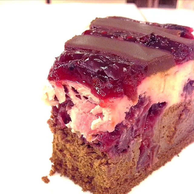 resberries choco cheese cake|samさん