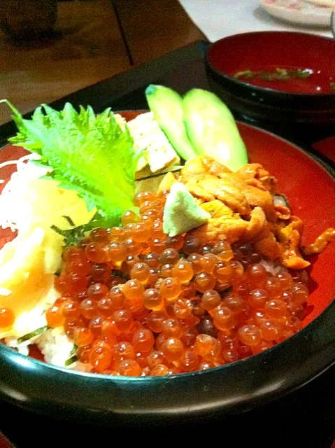 うにいくら丼|sayakaさん