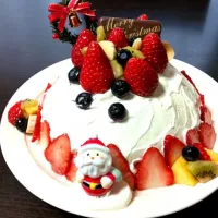 Snapdishの料理写真:イチゴのドームケーキ|nanomamaさん