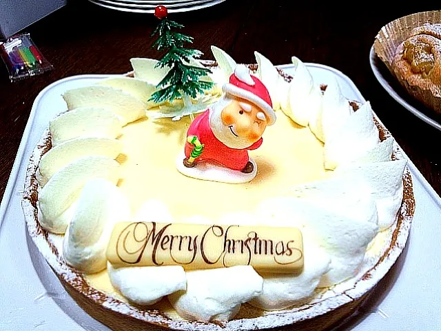 Snapdishの料理写真:Xmasケーキʕ•̫͡•ʔ❤ʕ•̫͡•ʔ|mikik0さん