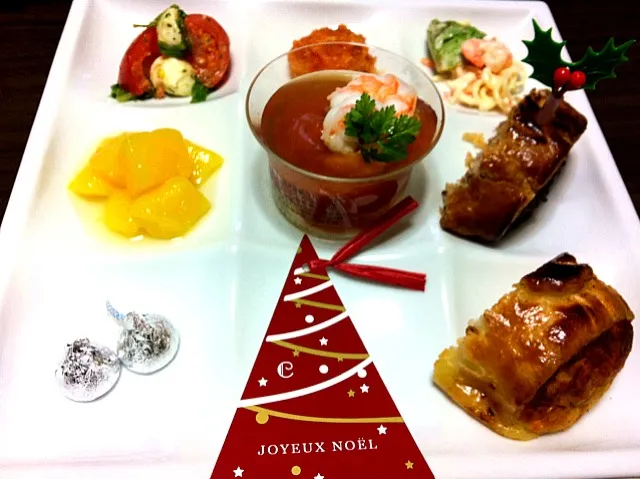 xmas home dinner|aatyさん