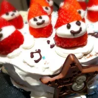 Snapdishの料理写真:クリスマスケーキ|hirokoさん