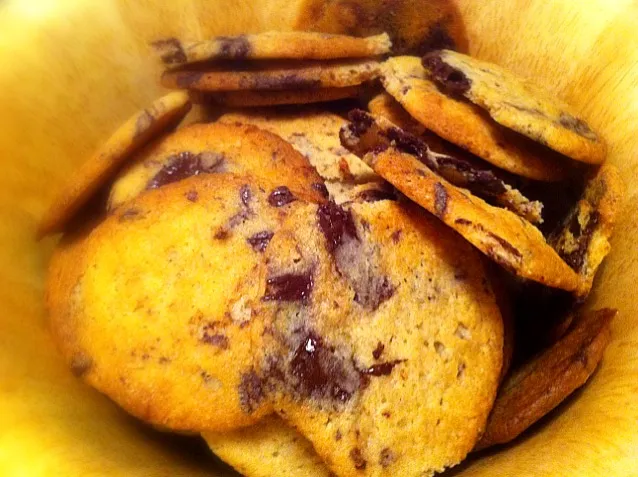 vegan chocolate chunk cookies|Gabiさん