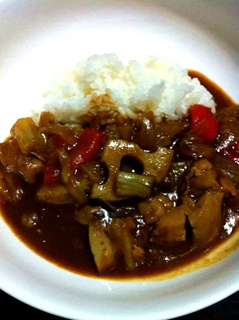 白菜と根菜の無水カレー|あやきちさん