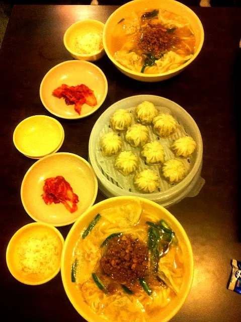 dumplings & chopped noodles|skyblueさん