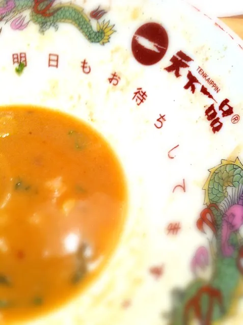 天一完食後の後悔先に立たず|てっどさん