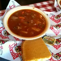 stew brisket with cornbread|hoさん