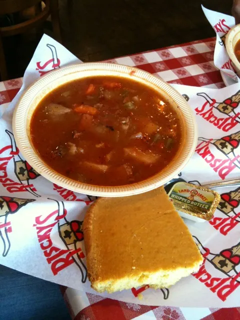 Snapdishの料理写真:stew brisket with cornbread|hoさん