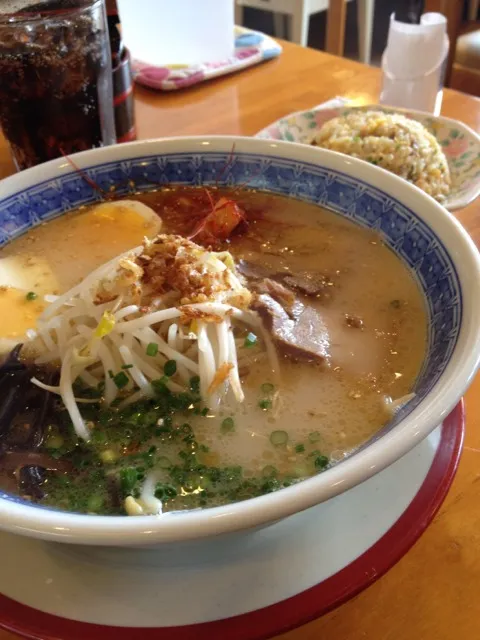 塩キムチラーメン湯で卵いり|崎山 節子さん