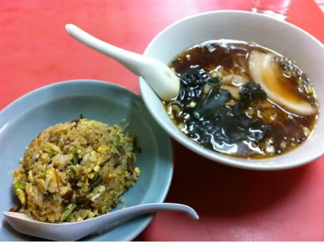 半炒飯と半ラーメン|石野夏子さん