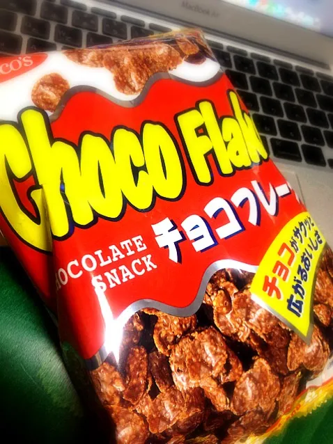 Snapdishの料理写真:#夜おやつ  チョコフレーーーーーーク！ やっぱこれだねぇ〜〜|ms903さん