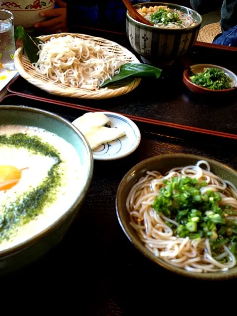 山かけ丼＆相乗りそば|あきらさん