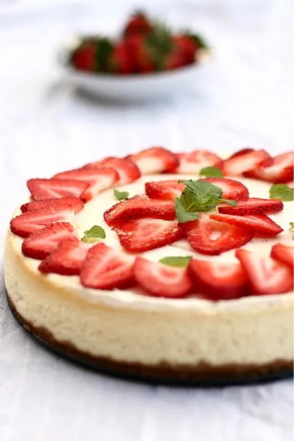 strawberrt cheesecake|manasi bhargavさん