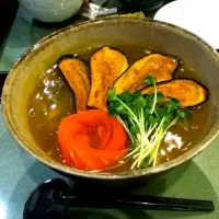 Snapdishの料理写真:カレーうどん|uekimoekaさん