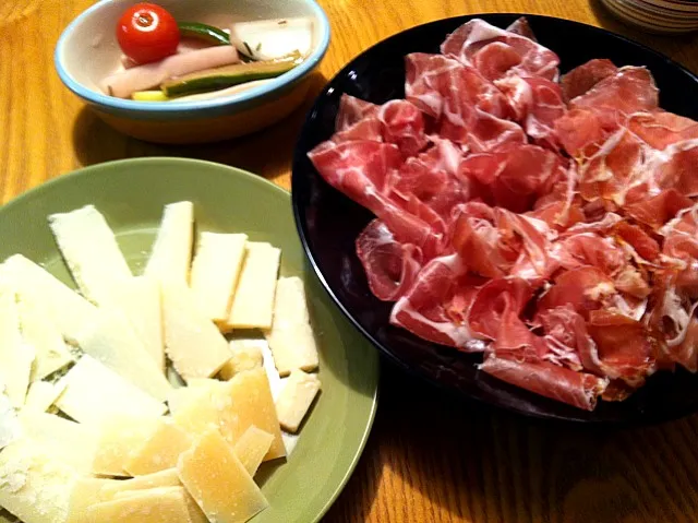 Prosciutto di Parma, Grana Padano e Pickles|s_bosatsuさん