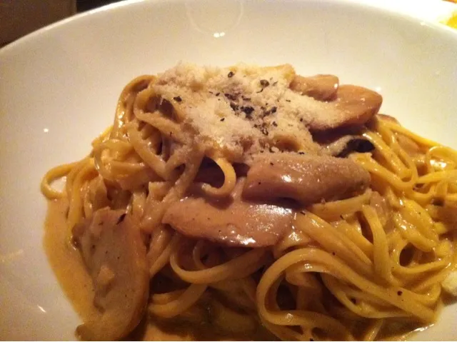 Taglioni with Porcini Cream Sauce|Chris Shannonさん