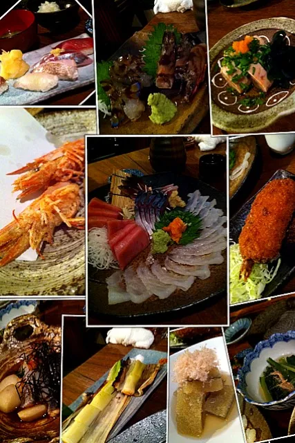 Snapdishの料理写真:昨日は今年最後の魚真さん ごちそーさまでした|takarkiさん