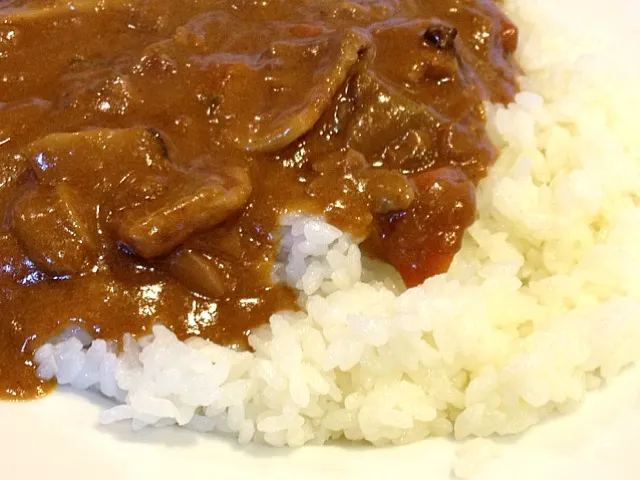 エリンギ舞茸椎茸カレー レモンバターご飯で|yasutaka shiratoriさん