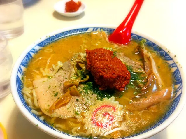 赤湯からみそラーメン 大盛り|きむらゆりかさん