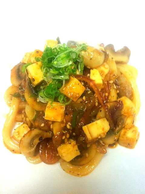 SPICY TOFU MUSHROOM UDON|GREG ARNOLDさん