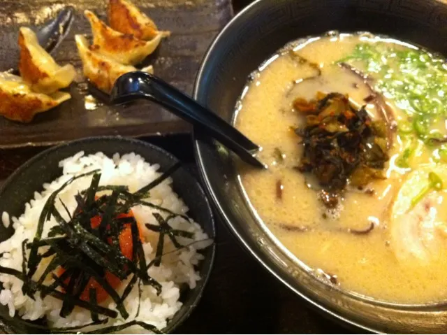 豚骨ラーメン餃子セット|shinichiさん