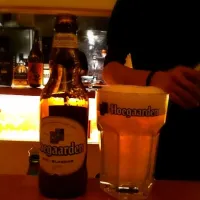 Snapdishの料理写真:年末といえばビール  ヒューガルデンホワイト|ru-gaさん