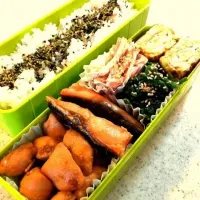 Snapdishの料理写真:今年初めのお弁当|kanawanさん