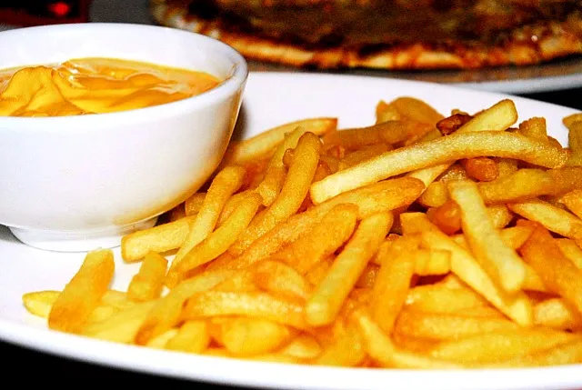 french fries with dip nachos|erika onさん