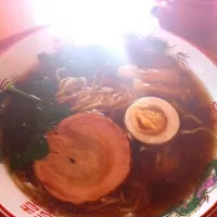 Snapdishの料理写真:父が作ったラーメン（母用）|ru-gaさん