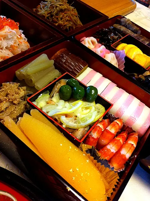 my mother's osechi|まんまるさん