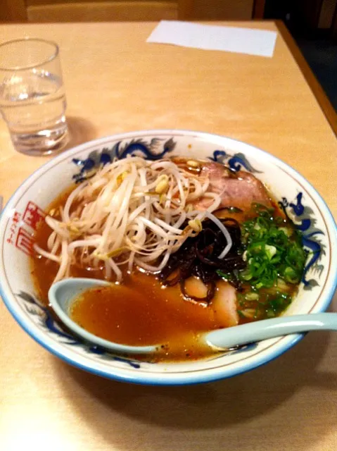 今年初ラーメン  にんにく大盛り|てつこさん